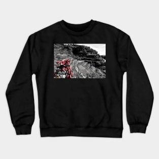 Rizières en terrasse de Banaue, Philippines Crewneck Sweatshirt